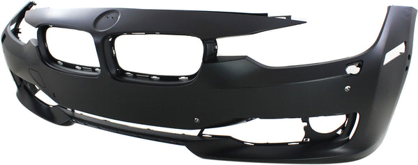 2012-2014 BMW 3-series Front Bumper Cover, Primed, w/Headlamp Washer.