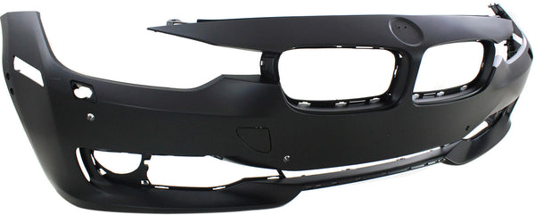 2012-2014 BMW 3-series Front Bumper Cover, Primed, w/Headlamp Washer.