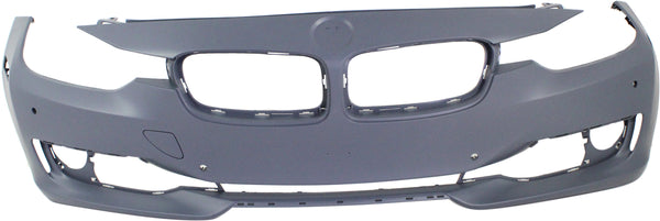 2012-2014 BMW 3- Front Bumper Cover, Primed, w/o Headlamp Washer, w/o Camera.