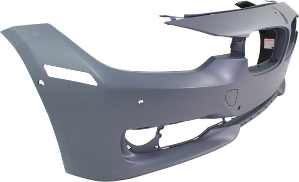 2012-2014 BMW 3- Front Bumper Cover, Primed, w/o Headlamp Washer, w/o Camera.