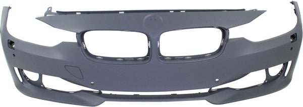 2012-2014 BMW 3- Front Bumper Cover, Primed, w/o Parking Aid, w/Camera.