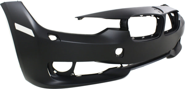 2012-2015 BMW 3-Series Front Bumper Cover, W/O M Sprt, W/ Headl Washer, W/O Pdc- Capa.