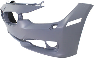 2012-2015 BMW 3 Series Front Bumper Cover, Primed, Standard.