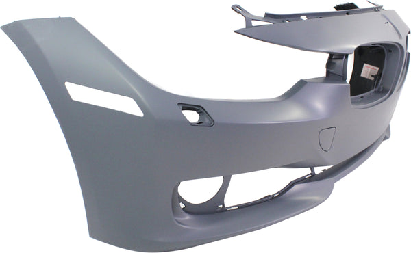2012-2015 BMW 3 Series Front Bumper Cover, Primed, Standard.