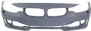 2012-2014 BMW 3- Front Bumper Cover, Primed, w/Out Msportline, Standard.