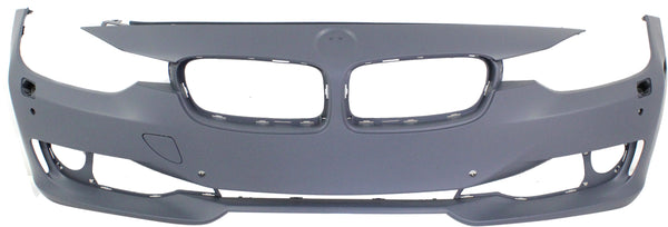 2012-2014 BMW 3- Front Bumper Cover, Primed, w/Out Msportline, Standard.