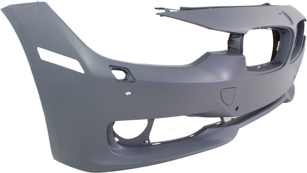 2012-2014 BMW 3- Front Bumper Cover, Primed, w/Out Msportline, Standard.