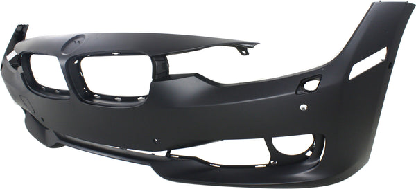 2012-2015 BMW 3- Front Bumper Cover, Primed, w/Out M Sportline, Capa.