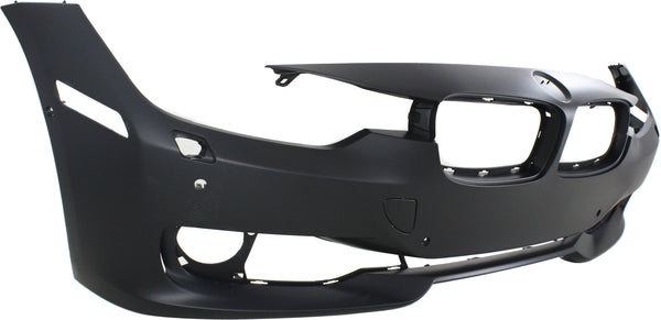 2012-2015 BMW 3- Front Bumper Cover, Primed, w/Out M Sportline, Capa.