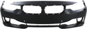 2012-2015 BMW 3- Front Bumper Cover, Primed, w/Out M Sportline, Standard.