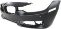 2012-2015 BMW 3- Front Bumper Cover, Paint To Match, w/o Hlamp Washer.