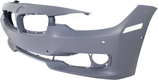 2012-2015 BMW 3-Series Front Bumper Cover, W/O M Sprt, W/O Headl Washer/Ipas, W/Pdc.