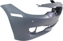 2012-2014 BMW 3 Front Bumper Cover, Primed, w/o M Sportline, Standard.