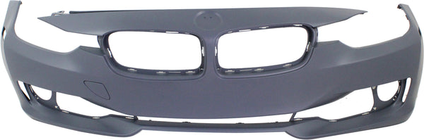 BMW 3-Series 2012-15 Front Bumper Cover, W/O M Sprt Line, -Capa.