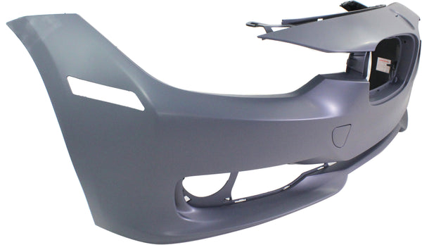 BMW 3-Series 2012-15 Front Bumper Cover, W/O M Sprt Line, -Capa.