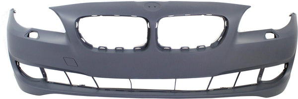 2011-2013 BMW 5- Front Bumper Cover, Primed, w/o Park Distance Ctrl.