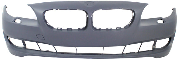 2011-2013  BMW 5-Series Front Bumper Cover, Primed, W/O M Package.