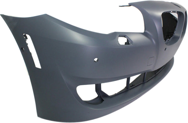 2011-2013 BMW 5- Front Bumper Cover, Primed, w/o M Package, w/Side Camera.