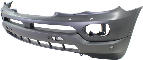 2004-2006 BMW X5 Front Bumper Cover, Primed, w/Park Distance & Hlamp Washer.