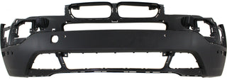 2007-2010 BMW X3 Front Bumper Cover, Textured, w/Park Distance Control.