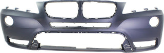 2011-2014 BMW X3 Front Bumper Cover, Primed, w/o Headlamp Washer.