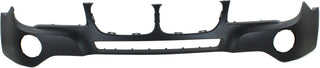 2007-2010 BMW X3 Front Bumper Cover, Upper, Primed, w/o Headlamp Washer.