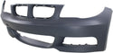 2008-2013 BMW 1 Series Front Bumper Cover, Primed, With M Package.