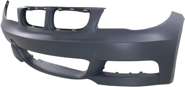 2008-2013 BMW 1 Series Front Bumper Cover, Primed, With M Package.