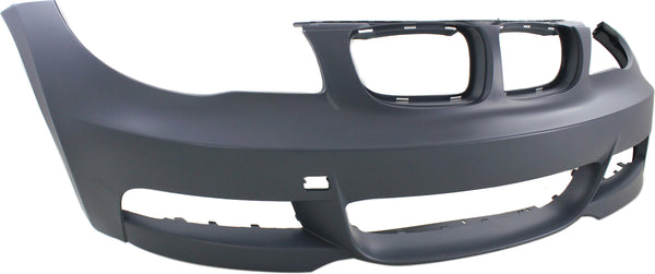 2008-2013 BMW 1 Series Front Bumper Cover, Primed, With M Package.