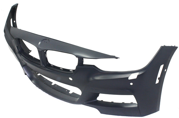 2013-2016 BMW 320i Front Bumper Cover, w/M Sport Line, w/HLW/PDC/IPAS, w/o Cam.