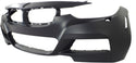 2013-2016 BMW 320i xDrive Front Bumper Cover, w/M Sport Line, w/HLW, w/o PDC.