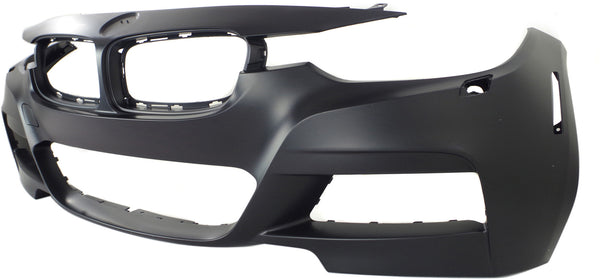 2013-2016 BMW 320i xDrive Front Bumper Cover, w/M Sport Line, w/HLW, w/o PDC.