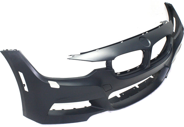 2013-2016 BMW 320i Front Bumper Cover, w/M Sport Line, w/HLW, w/o PDC, Sdn/Wgn.