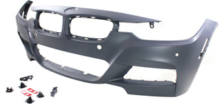 2013-2016 BMW 320i Front Bumper Cover, w/M Sport Line, w/o HLW, w/PDC/IPAS/Cam.