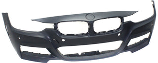 2013-2016 BMW 320i Front Bumper Cover, w/M Sport Line, w/o HLW/Cam, w/PDC/IPAS.