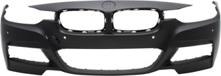 2013-2016 BMW 320i Front Bumper Cover, w/M Sport Line, w/o HLW/IPAS/Cam, w/PDC.