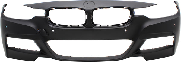 2013-2016 BMW 320i Front Bumper Cover, w/M Sport Line, w/o HLW/IPAS/Cam, w/PDC.