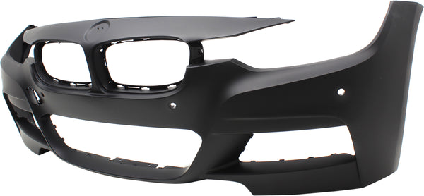 2013-2016 BMW 320i Front Bumper Cover, w/M Sport Line, w/o HLW/IPAS/Cam, w/PDC.