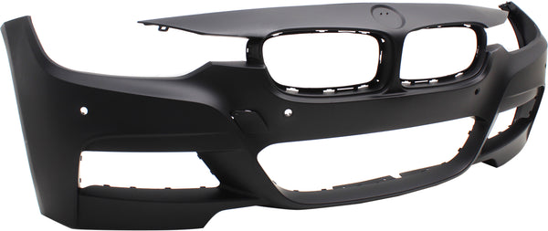 2013-2016 BMW 320i Front Bumper Cover, w/M Sport Line, w/o HLW/IPAS/Cam, w/PDC.
