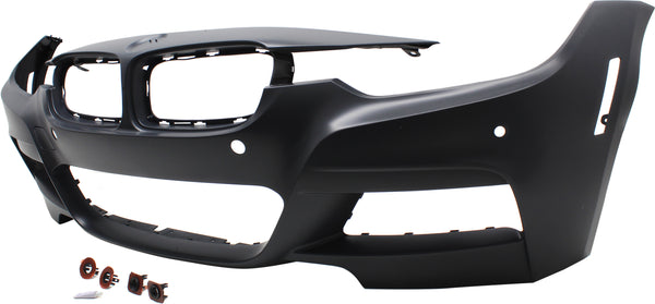 2013-2015 BMW ActiveHybrid 3 Front Bumper Cover, w/M Sport, w/o HLW/IPAS/Cam, w/PDC.