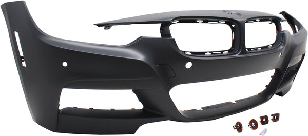 2013-2015 BMW ActiveHybrid 3 Front Bumper Cover, w/M Sport, w/o HLW/IPAS/Cam, w/PDC.