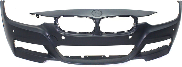 2013-2016 BMW 320i Front Bumper Cover, w/M Sport Line, w/o HLW/IPAS, w/PDC/Cam.