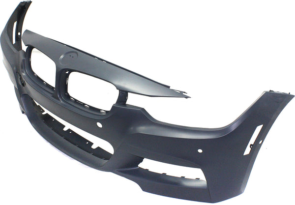 2013-2016 BMW 320i Front Bumper Cover, w/M Sport Line, w/o HLW/IPAS, w/PDC/Cam.