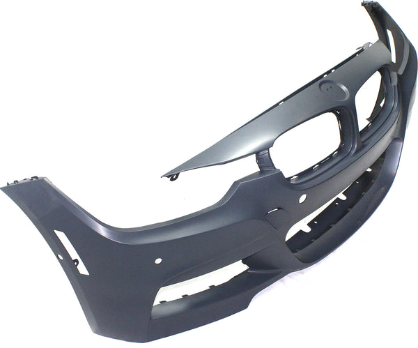 2013-2016 BMW 320i Front Bumper Cover, w/M Sport Line, w/o HLW/IPAS, w/PDC/Cam.