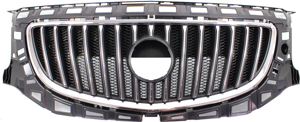 2011-2013 Buick Regal Grille, Chrome Shell/Black.