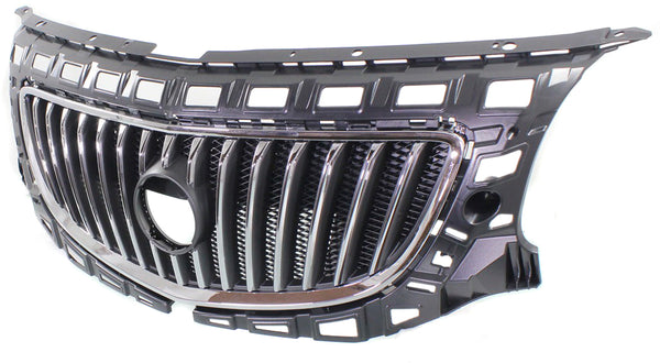 2011-2013 Buick Regal Grille, Chrome Shell/Black.