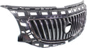 2011-2013 Buick Regal Grille, Chrome Shell/Black.
