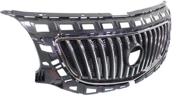 2011-2013 Buick Regal Grille, Chrome Shell/Black.