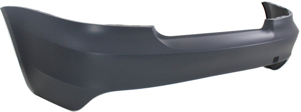 2008-2013 BMW 1- Rear Bumper Cover, Primed, w/Out Park Distance Sensor.