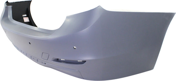 2012-2015 BMW 328i Rear Bumper Cover, Primed, w/Out M Sportline-CAPA.